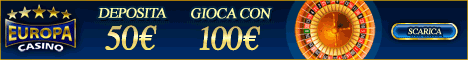 Deposita 50 euro e gioca con 100 euro