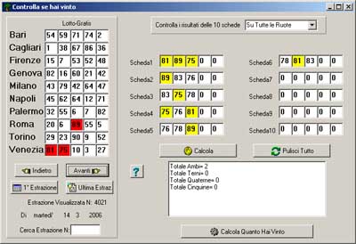 Lotto-Gratis Centrato Ambo al primo colpo!