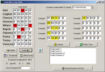 Lotto-Gratis Centrato Ambo al primo colpo!
