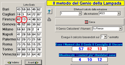 Lotto-Gratis: ennesimo Ambo al primo colpo, questa volta sulla ruota di Firenze